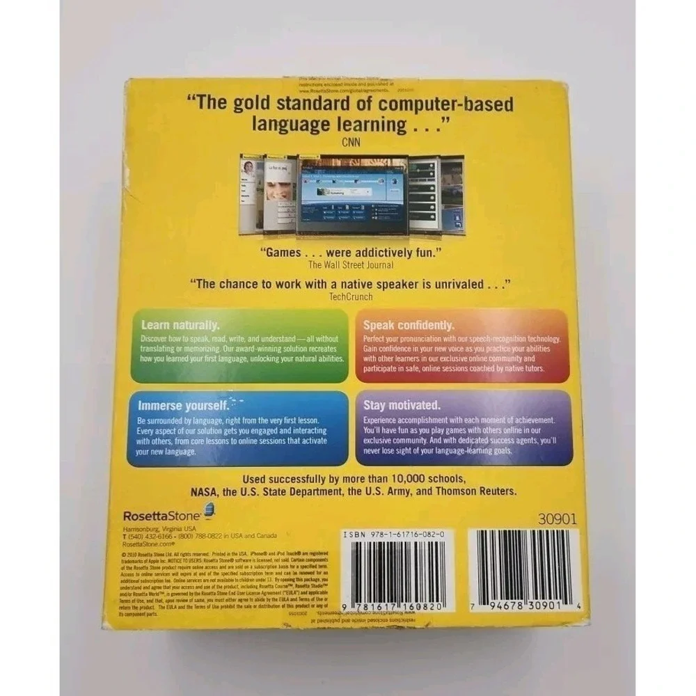 Rosetta Stone Español Totale Spanish‎ (Latin America) Level 1 with Headphones